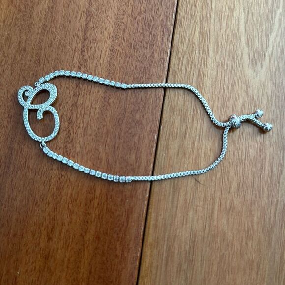 set of 4 cute silver tone fashion bracelet - Picture 5 of 5